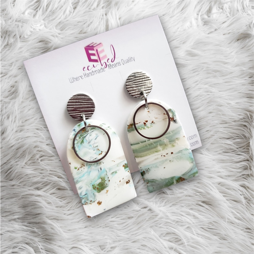 Handmade Earrings, Hypoallergenic.